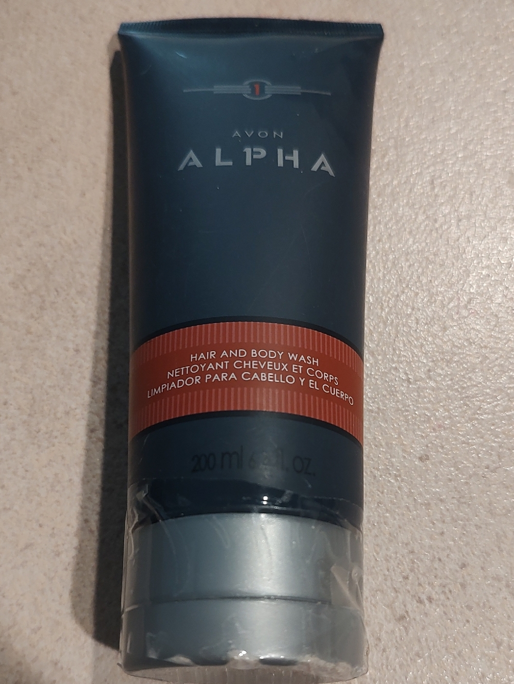Avon Alpha Hair and Body Wash 6.7 floz Discontinued Factory Sealed 2015 inches
